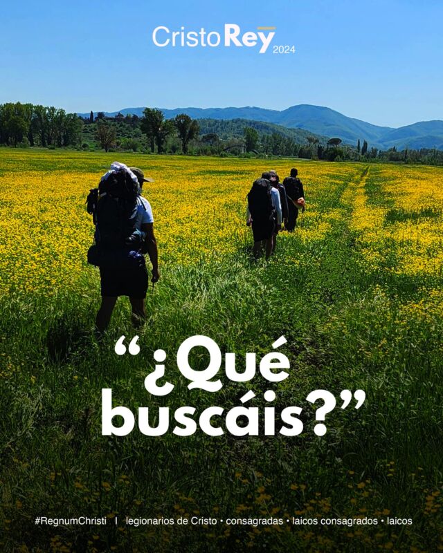 Día 9️⃣ 👑 ¡Cerramos la Novena a Cristo Rey con una invitación a buscar lo eterno! 🫀
Jesús nos pregunta: «¿Qué buscáis?» y nos llama a ser valientes buscadores del Reino de los Cielos, dejando atrás la mediocridad y entregándonos por completo a lo que realmente importa. ✨👑
¿Qué puedo hacer hoy para buscar ser un apasionado del Reino de Dios? 🔎💛
#regnumchristi #novenacristorey #cristorey
