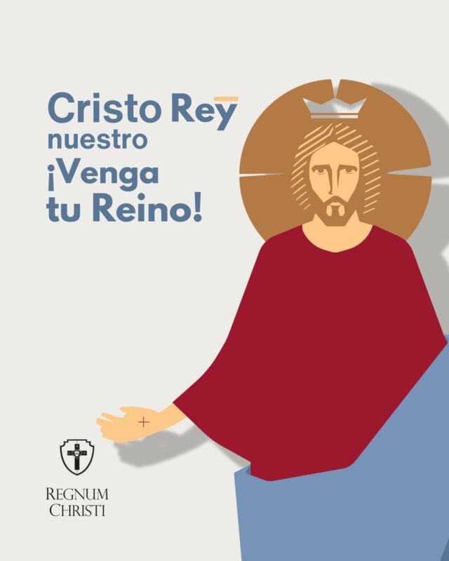 ¡Celebremos a Cristo Rey! 👑
Jesús nos llama a ser buscadores valientes del Reino de los Cielos, entregándonos sin reservas al verdadero tesoro que da sentido a nuestra vida. Solo quien se atreve a jugarse todo por Él encuentra la plenitud y la alegría. 😊
🔥 ¿Estás dispuesto a darlo todo por su Reino? Cristo reina en los corazones inquietos que lo buscan con amor. ¡Vivamos su llamado con decisión y esperanza! 🙌❤️
#CristoRey #RegnumChristi #SolemnidaddeCristoRey